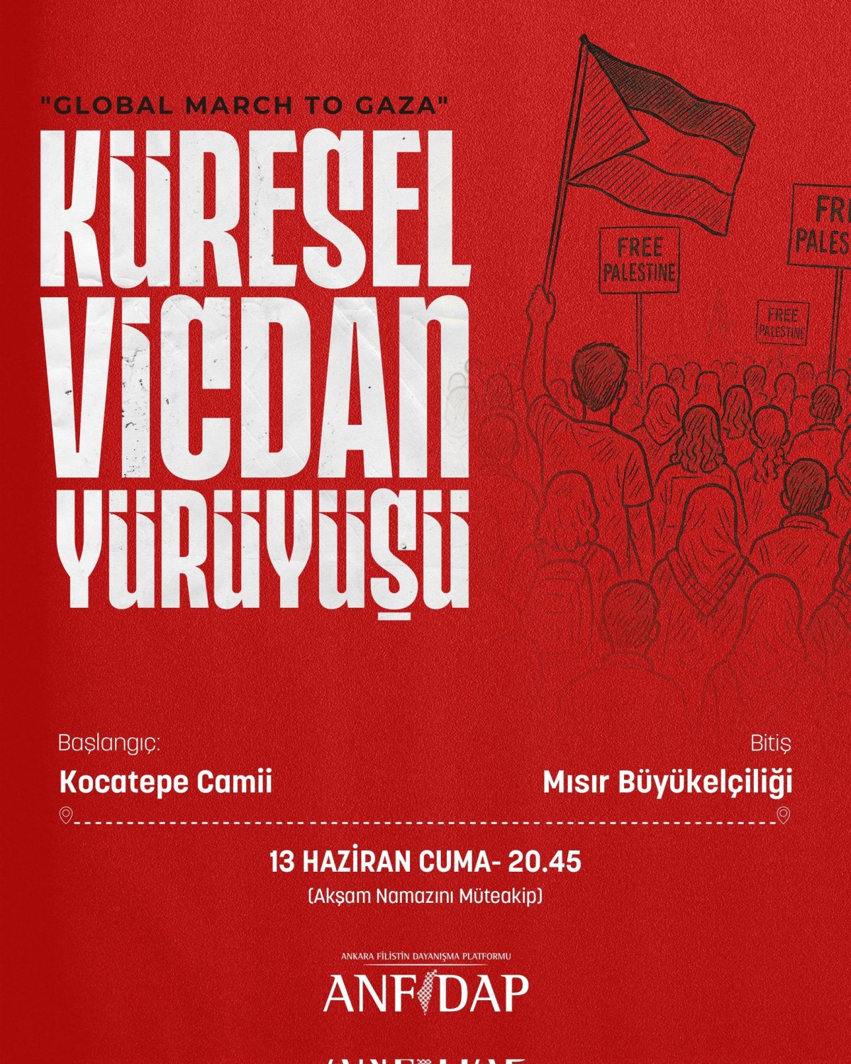 Küresel Vicdan Yürüyüşü (Global March to Gaza)